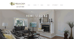 Desktop Screenshot of bellacasastagingandredesign.com